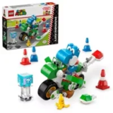 LEGO Super Mario Kart Yoshi Bike Building Toy – 133 Pieces for $11.99