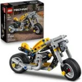 LEGO Technic Yellow Motorcycle Toy for $6.64