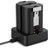 2-Pack Lesaps Replacement Batteries for Ring Doorbell with Charger Station for $27.89