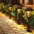 8-Pack LETMY Outdoor Solar Pathway LED Lights $28