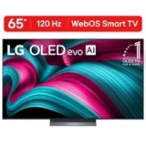 LG OLED65C5PUA 65-Inch OLED Evo AI 4K Smart TV for $1059.99