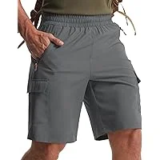 Libin 9-Inch Men’s Water-Resistant Cargo Shorts for $14.99