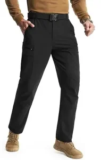 Libin Lightweight Stretch Men’s Cargo Hiking Pants with 8 Pockets for $17