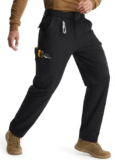 Libin Men’s Water Resistant Tactical Cargo Pants for $17.99