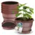 5-Pack Lifemaster 10″ Copper Whiskey Barrel Planters for $19