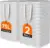 Lifewit Freestanding Clothes Hamper – 2 Packs, Gray, 75L Each for $7.99