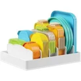 Lifewit Kitchen Cabinet Organizer for Food Container Lids Now $12.99