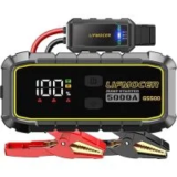 Lifmocer GS500 5000A 12V Portable Car Battery Jump Starter for $59.99