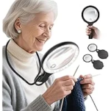 Lightswim 5.5-Inch 5X USB-Rechargeable Magnifying Glass for $14.79