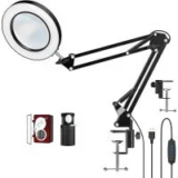 Lightswim 10x LED Magnifier Desk Lamp with Clamp – $14.95 (50% Off)
