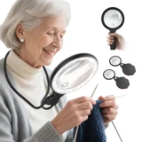Lightswim Neck Wear 5x Magnifying Glass with Light for $13