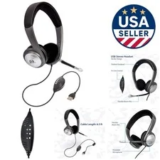 Lightweight USB Headset with Enhanced Sound for PCs & Laptops – $29.39 ($19.60 Off)