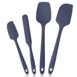 Lilybeam 4-Pack Heat Resistant Silicone Spatula Spoonula 600ºF for $11
