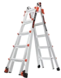 Little Giant Ladders Velocity 22′ Multi-Position Aluminum Ladder w/ Wheels – $244