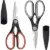 LIVINGO 8-inch Kitchen Scissors – 2-Pack for $4.99