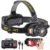 LJCMN Rechargeable LED Headlamp 12 Modes, 90H Battery Life $14 at Amazon
