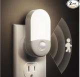 2-Pack LOHAS LED Motion Sensor Night Lights for $7.99