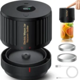 Love Moment Electric Mason Jar Vacuum Sealer Kit for $13