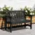 LOYALICE HDPE 48.8-Inch Weather-Resistant Park Bench for $159.99