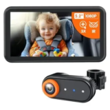 LUCKVIEW BM2A Baby Car Camera with 5.2″ 1080p Display for $32