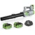 Luckytech 5-Speed Leaf Blower with 2 x 4.0Ah Batteries for $71.99