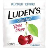 Ludens Sugar Free Wild Cherry Drops (75-Count) for $3.71