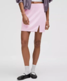Lululemon Women’s Softstreme High-Rise Mini Skirt in Pink Organza for $19 $19.00