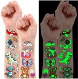 Luminous Tattoos for Kids – 30 Sheets for $3.19