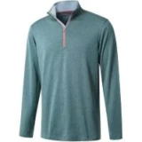M Maelreg Men’s Dry Fit Long Sleeve Golf Polo Sweatshirt for $19.77