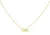M Mooham 16″ 14K-Gold-Plated Heart Initial Necklace for $3.99