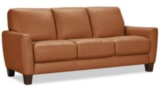 Macy’s Galligher 82″ Leather Sofa for $999 During Memorial Day Sale $999.00