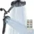 Magichome Rainfall Shower Head Filtered Handheld Combo for $40