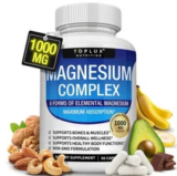 Magnesium 8 in 1 Complex 1000mg & Blood Sugar Blend Supplement for $10.99
