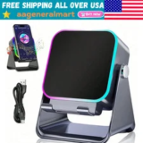 Magnetic Induction Phone Stand Wireless Speaker with RGB Light – $14.59