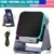 Magnetic Induction Phone Stand Wireless Speaker with RGB Light – $14.59