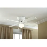 Mainstays 42-Inch Hugger Metal Indoor Ceiling Fan with Light for $39.97