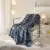 Mainstays Blue Plaid Fleece Throw Blanket for $4.22