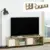 Mainstays Expandable TV Stand for TVs up to 70″ – Black Oak – $52.00 at Walmart