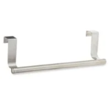 Mainstays 9-Inch Stainless Steel Over The Cabinet Towel Holder for $4.70