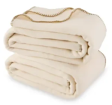 2-Pack Mainstays Super Soft Fleece Blankets (90″ x 90″) for $9.97