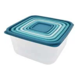 Mainstays Teal Plastic Food Storage Set (14-Piece) – $3.58 at Walmart