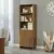 Mainstays Westley 5-Shelf Bookcase with Doors for $71.86