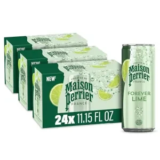 24-Count Maison Perrier Lime Flavored Sparkling Water Cans for $13