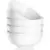 Set of 4 MALACASA 26oz Porcelain Soup Bowls for $11