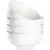 Malacasa Set of 4 Porcelain Soup Bowls – 26oz Each for $10.41