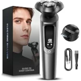 Malegebaz 3D Flex Blade Waterproof Electric Razor with Trimmer – $9.99