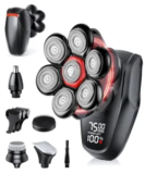 MALEGEBAZ 7D Waterproof Magnetic Razor with LED Display for $16