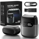 MALEGEBAZ Electric Foil Shaver with 3D Floating Blades for $13