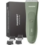 Manspot Wet & Dry Cordless Ceramic Blade Body Hair Trimmer (Green) for $20.39