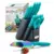Marco Almond 14-Piece Rainbow Stainless Steel Kitchen Knife Set for $38.34